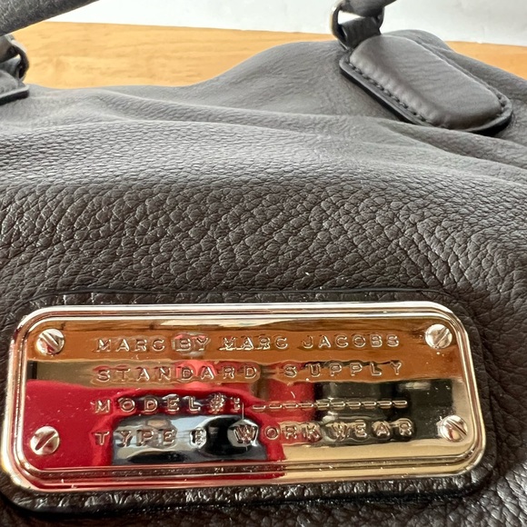 Marc Jacobs Electro Q Fran Dark Gray Silver Hardware Hand and shoulder Bag - Picture 11 of 14